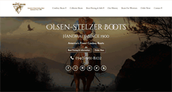 Desktop Screenshot of olsenstelzerboots.com